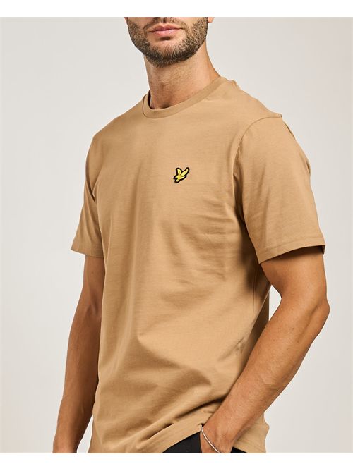 Lyle & Scott men's T-shirt with embroidered logo LYLE & SCOTT | TS400VOGX851